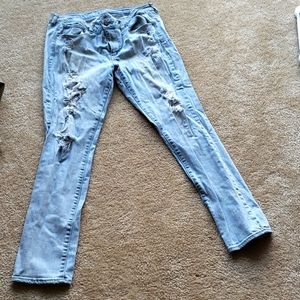 American eagle destroyed jeans